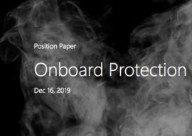 Position Paper: Onboard Protection Against Fire and Smoke