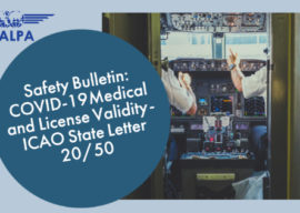 Safety Bulletin: COVID-19 Medical and License Validity – ICAO State Letter 20/50