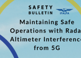 Safety Bulletin IFALPA: Maintaining Safe Operations with Radar Altimeter Interference from 5G