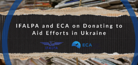 Joint Statement IFALPA and ECA on Donating to Aid Efforts in Ukraine