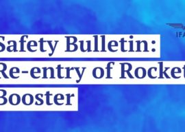 Safety Bulletin IFALPA: Re-entry of Rocket Booster