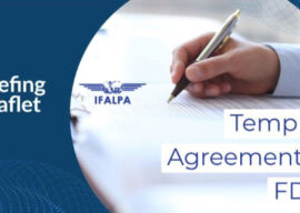 IFALPA Briefing Leaflet: Template Agreement for a Flight Data Analysis Programme (FDAP)