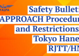 Safety Bulletin IFALPA: APPROACH Procedures and Restrictions at Tokyo Haneda